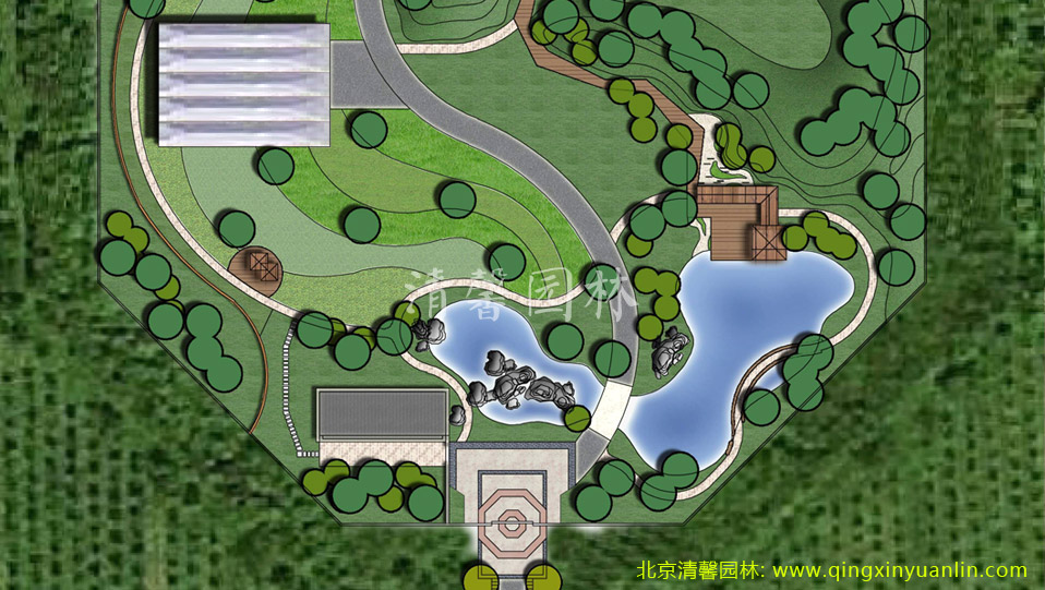 廣電總局地產景觀工程案例圖片