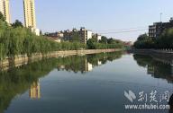 歷時兩年的潛江市園林城區水系連通工程已完工，并順利通水